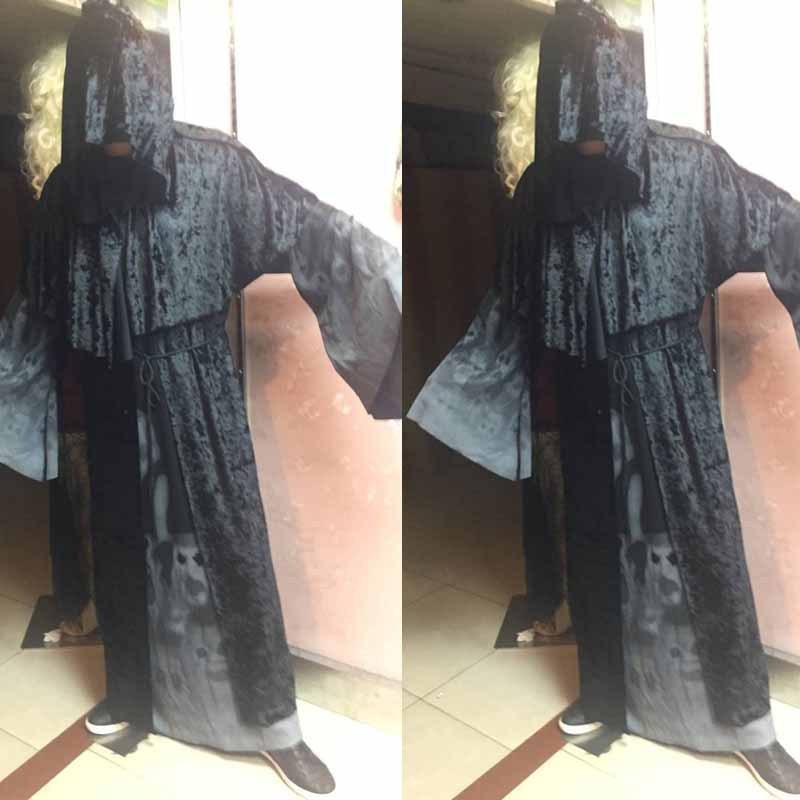 cosplay Halloween Angel of Death COS Performance costumes Shinigami Ghost Costume Adult Horror Appar