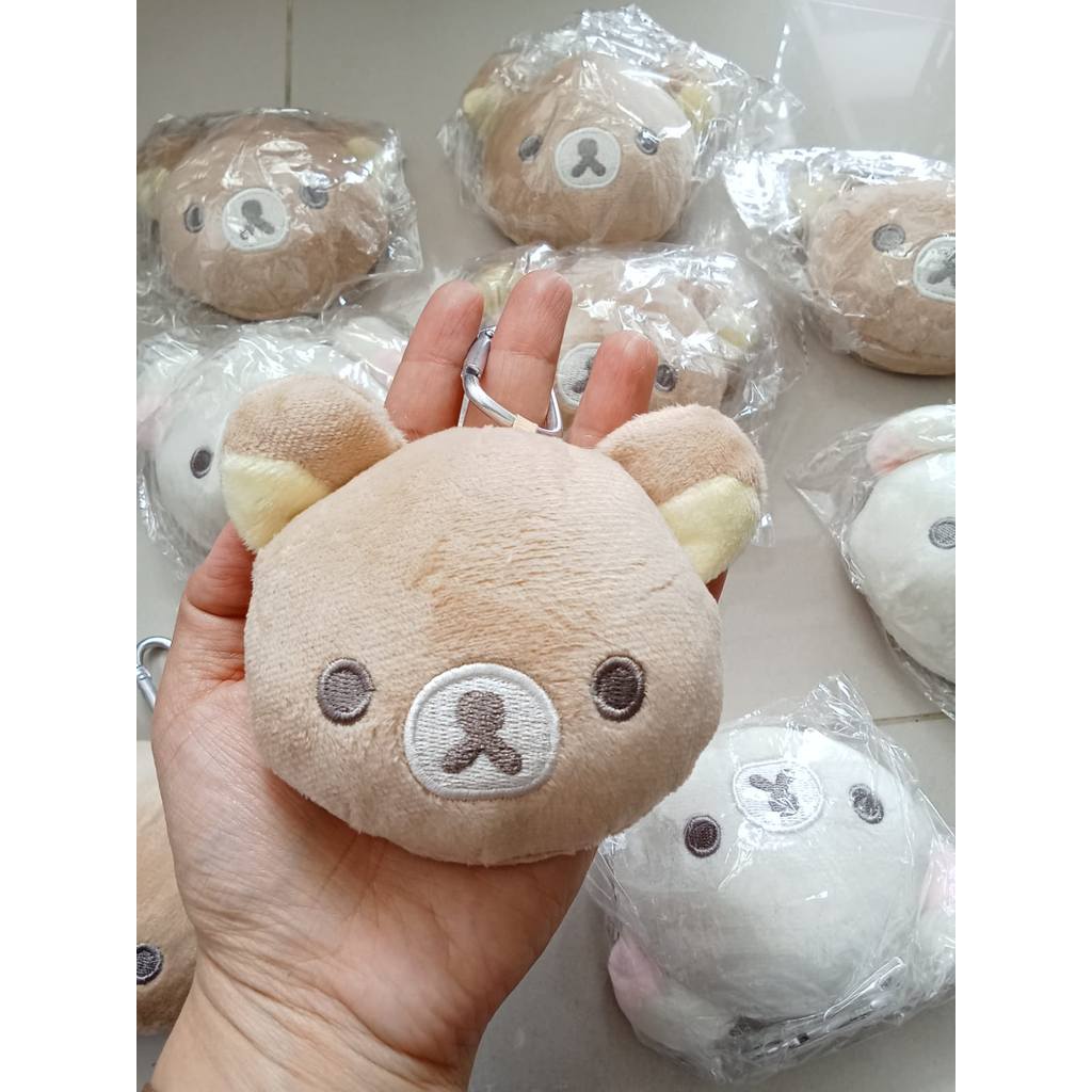 Rilakkuma Mirror Charm Plush– Gantungan Tas/Keychain Rilakkuma