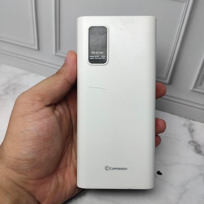 (RUSAK) COPPER POWERBANK LED 20000 MAH - CP3002