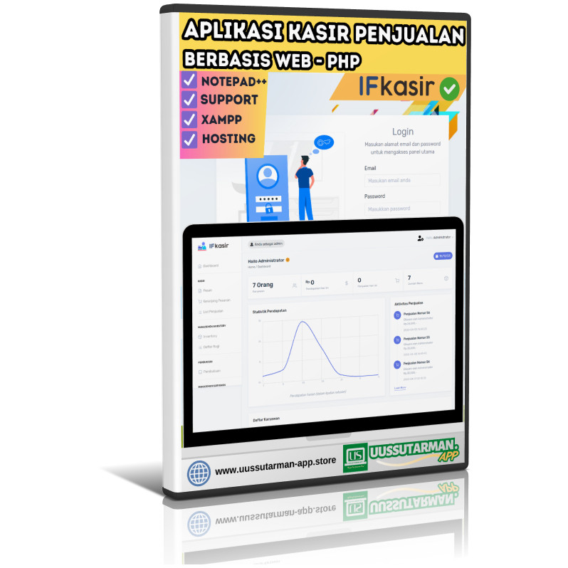 Aplikasi Kasir Penjualan Berbasis Web (Codeigniter)