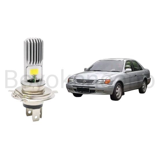 2pcs Lampu Utama LED H4 COB Mobil Toyota Soluna Byk