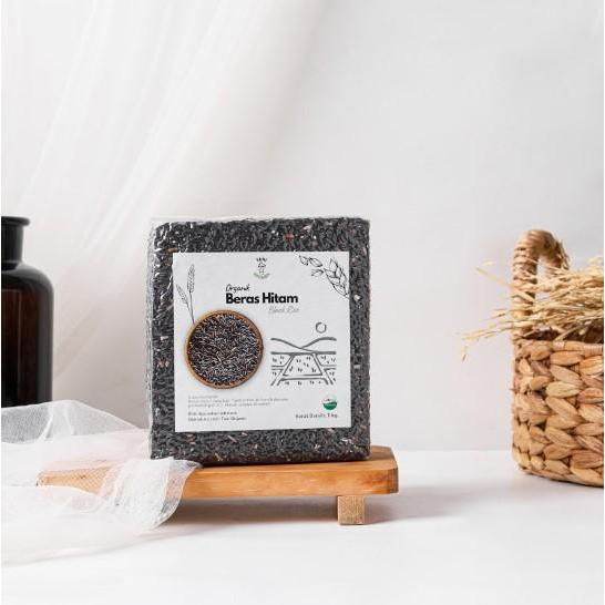 Lingkar Organik Beras Hitam 1kg - Beras Hitam Organik - TaniBerasHitam