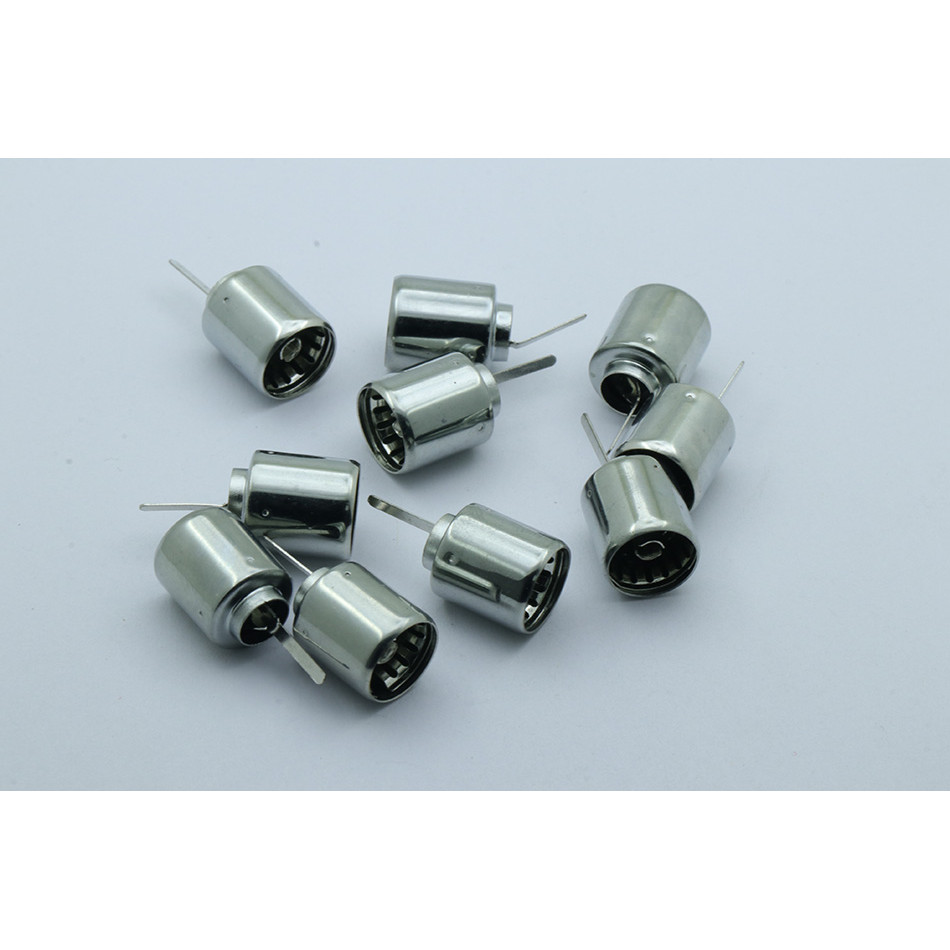 100pcs Coaxial Coax RF Adapter Connector Wire Connectors Metal TV Female  DVB-T TV PAL Cable Adapter