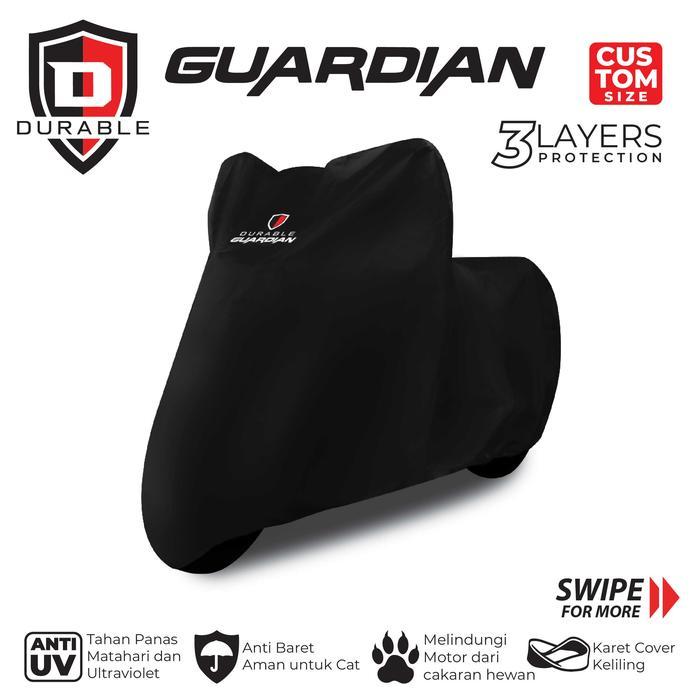 QJ Motor SRV 250 AMT 600 V Libero 250 Cover Motor Guardian Durable Waterproof - Black, QJ Motor SRV 