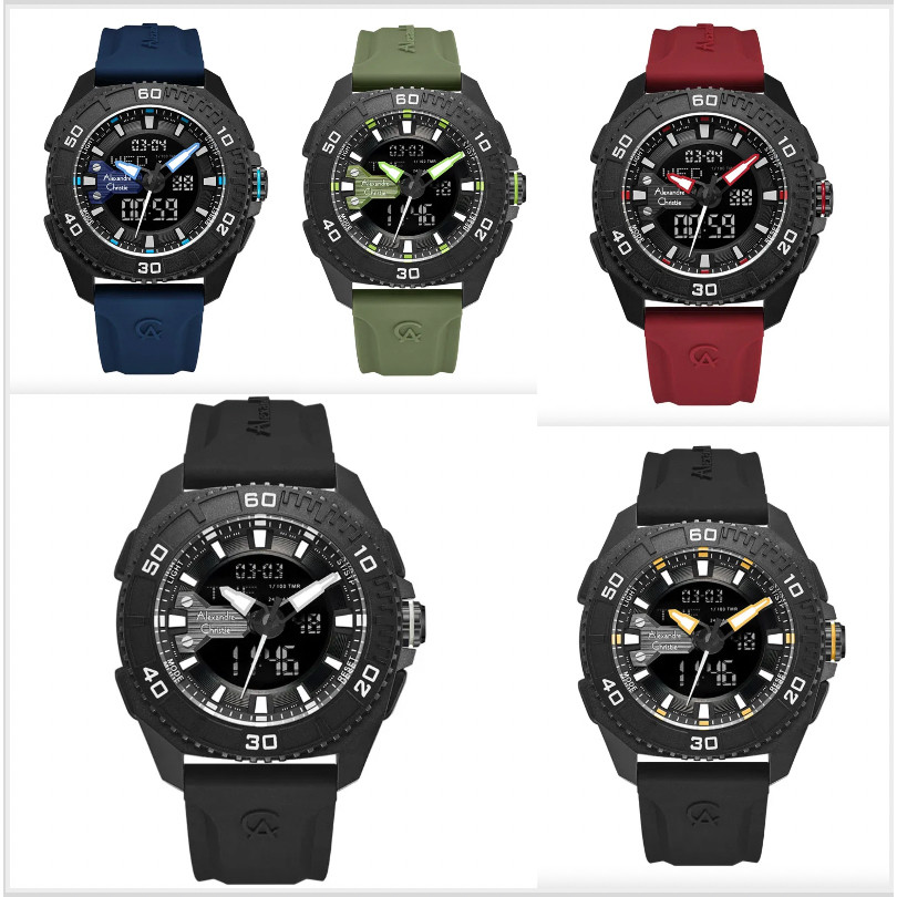 AC 9502 ALEXANDRE CHRISTIE PRIA 9502 JAM TANGAN PRIA ORIGINAL