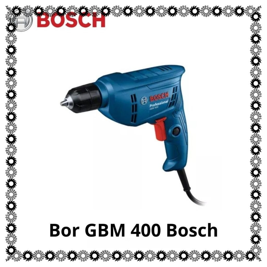 Mesin Bor Bosch GBM 400 10mm Original