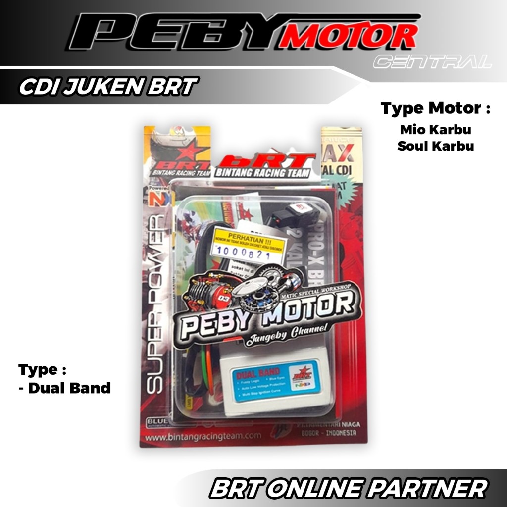 CDI DUAL BAND POWER MAX BRT MIO KARBU MIO SOUL