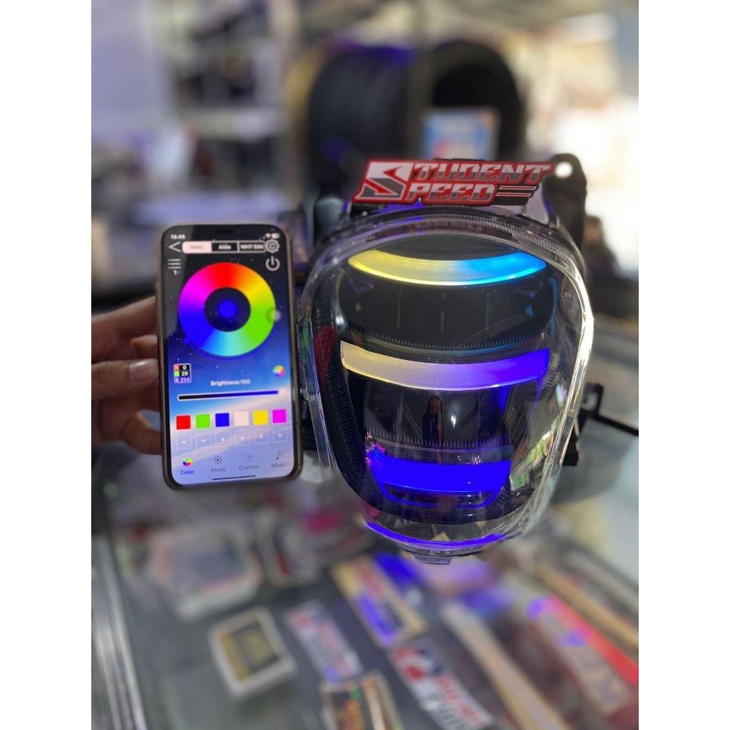 Lampu belakang custom scoopy tahun 2018-2019