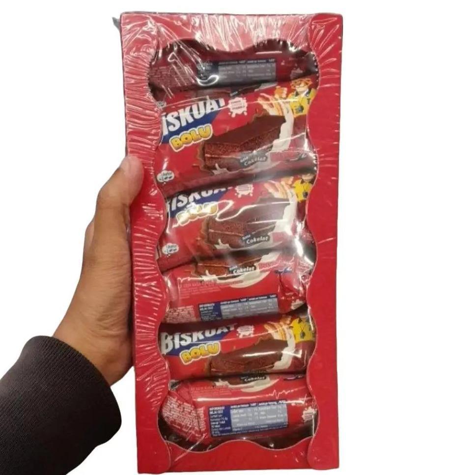 Biskuat Bolu Rasa Coklat Box Isi 12