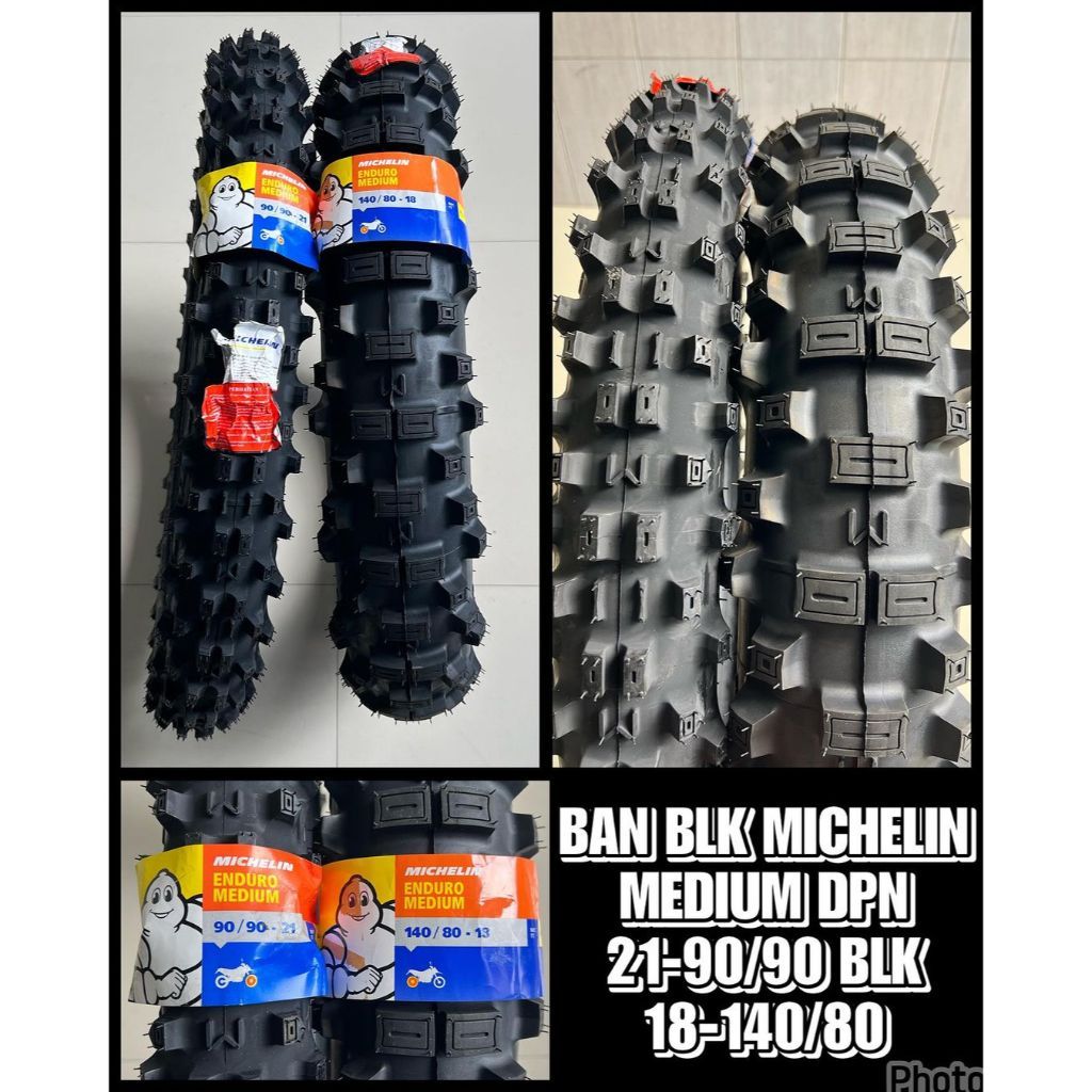 Ban Trail Depan Belakang MICHELIN Medium 90/90-21 140/80-18