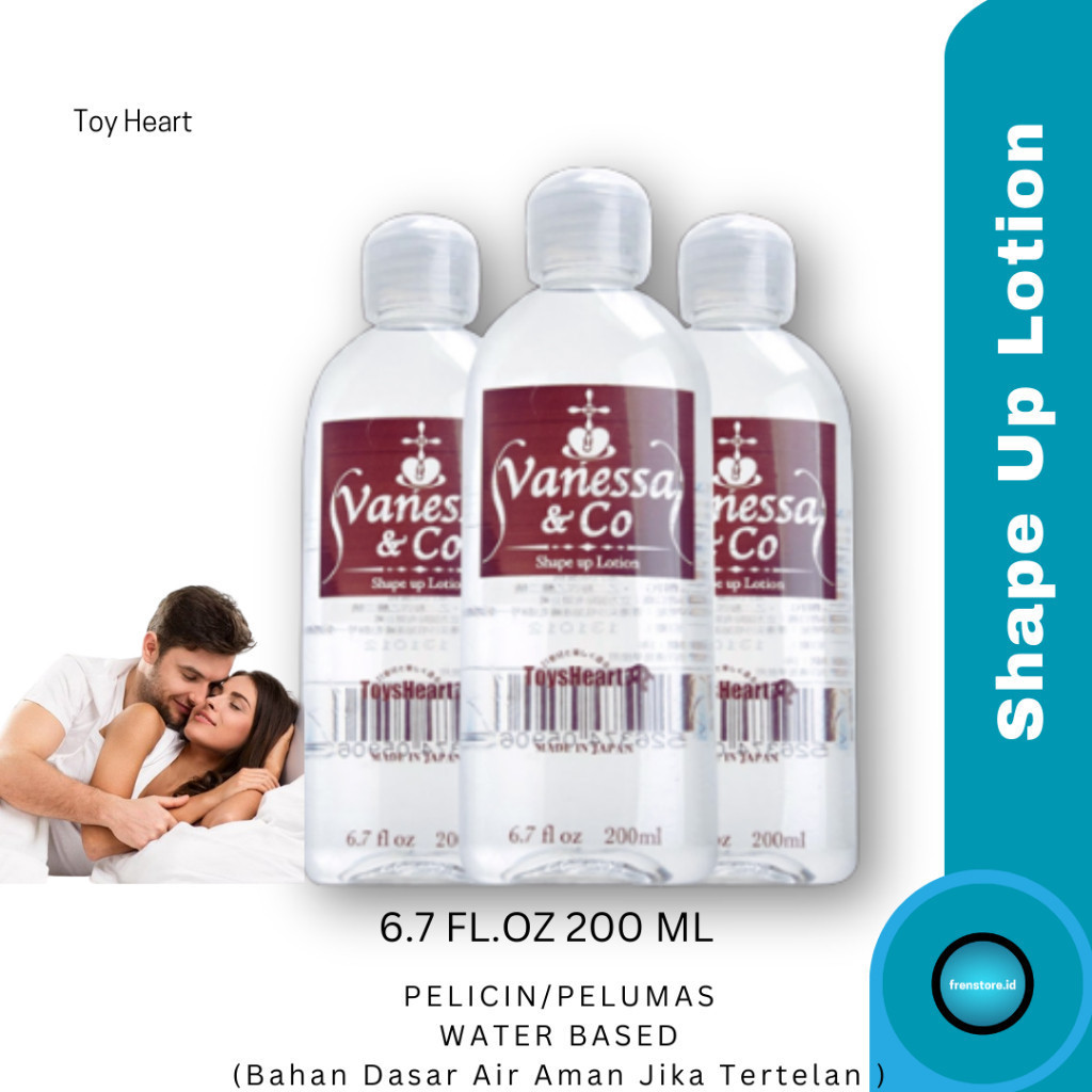 EXTRA GRATIS ONKGKIR  Privasi Aman Pelumas Wanita Vanessa & Co shape up lottion - Pelumas bahan dasa