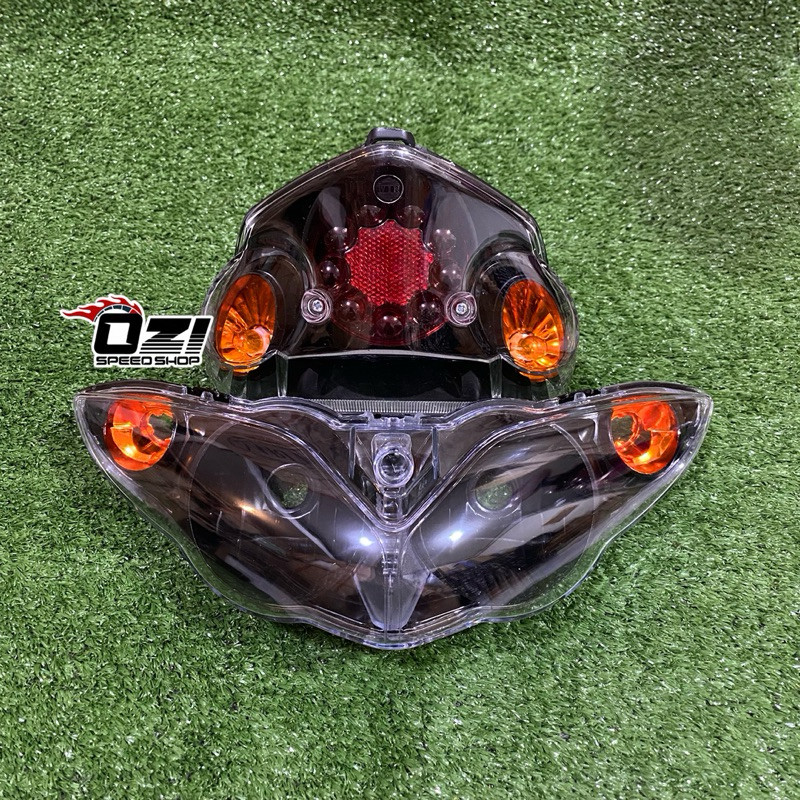 Lampu Depan Reflektor Jupiter Z 2006-2009 Smoke untuk Motor jupiter z burhan