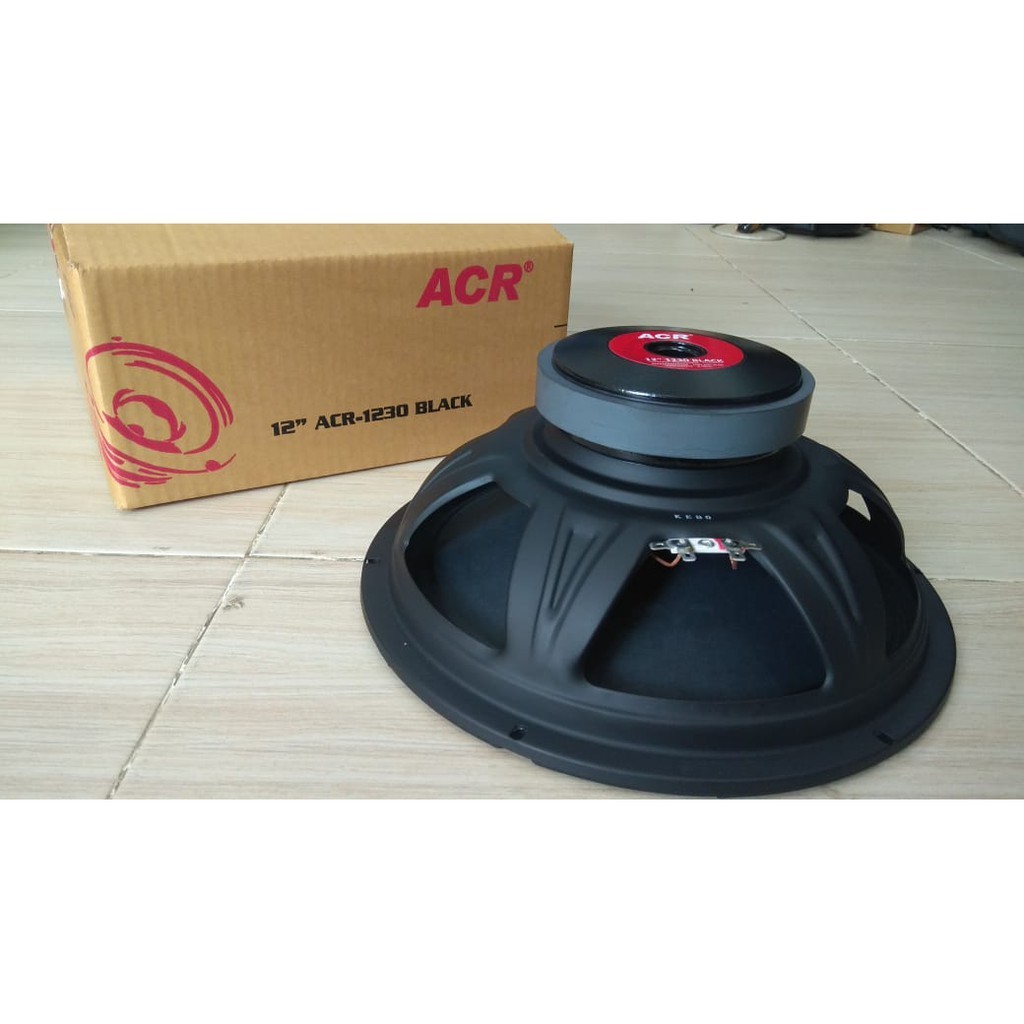 SPEAKER ACR 1230 BLACK acr1230 black 12 inch