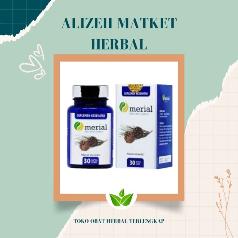 Merial Red Pine Korea Obat Atasi Kolesterol & Darah Tinggi .