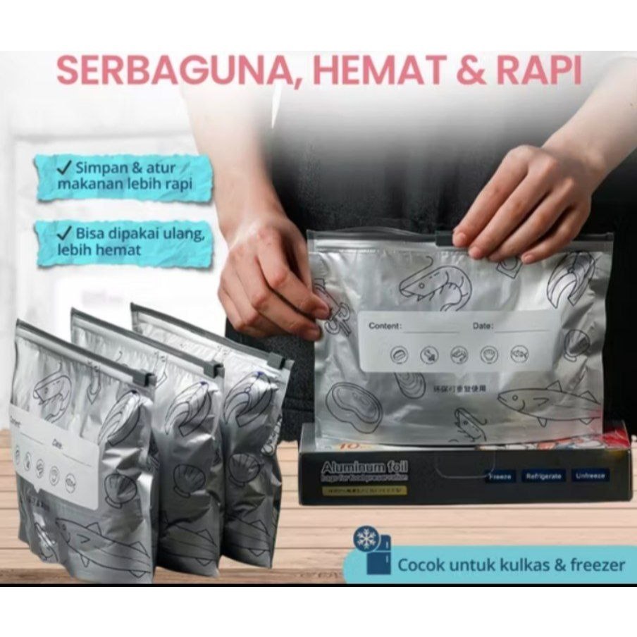 Tas aluminium untuk penyimpanan makanan beku BEST SELLER | EG