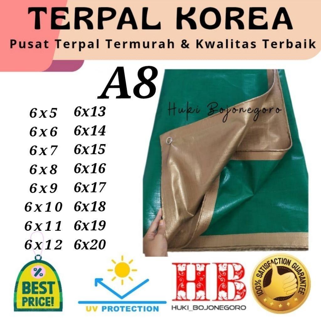 Terpal plastik A8 terpal tenda terpal truk terpal lembaran Terpal waterproof 6x5 6x7 6x8 6x9 6x10 6x