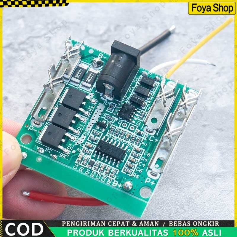 Bms Modul Baterai 5s 18v 20v 21v 48v 88v 99v Bms Baterai Cordless Lxt