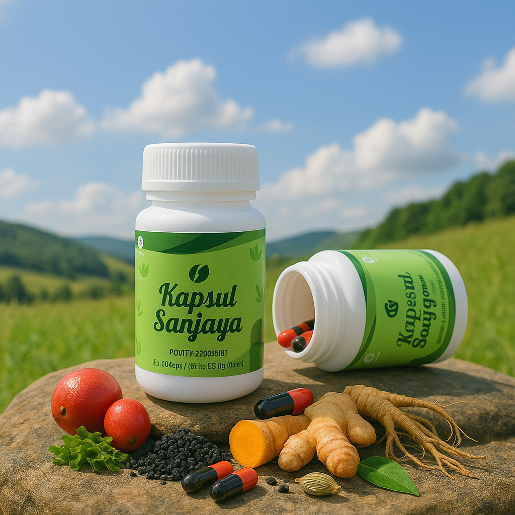 Sanjaya Herbal 56 Kapsul – Meredakan Nyeri, Kram & Kesemutan | 100% Original, Bayar Di Tempat