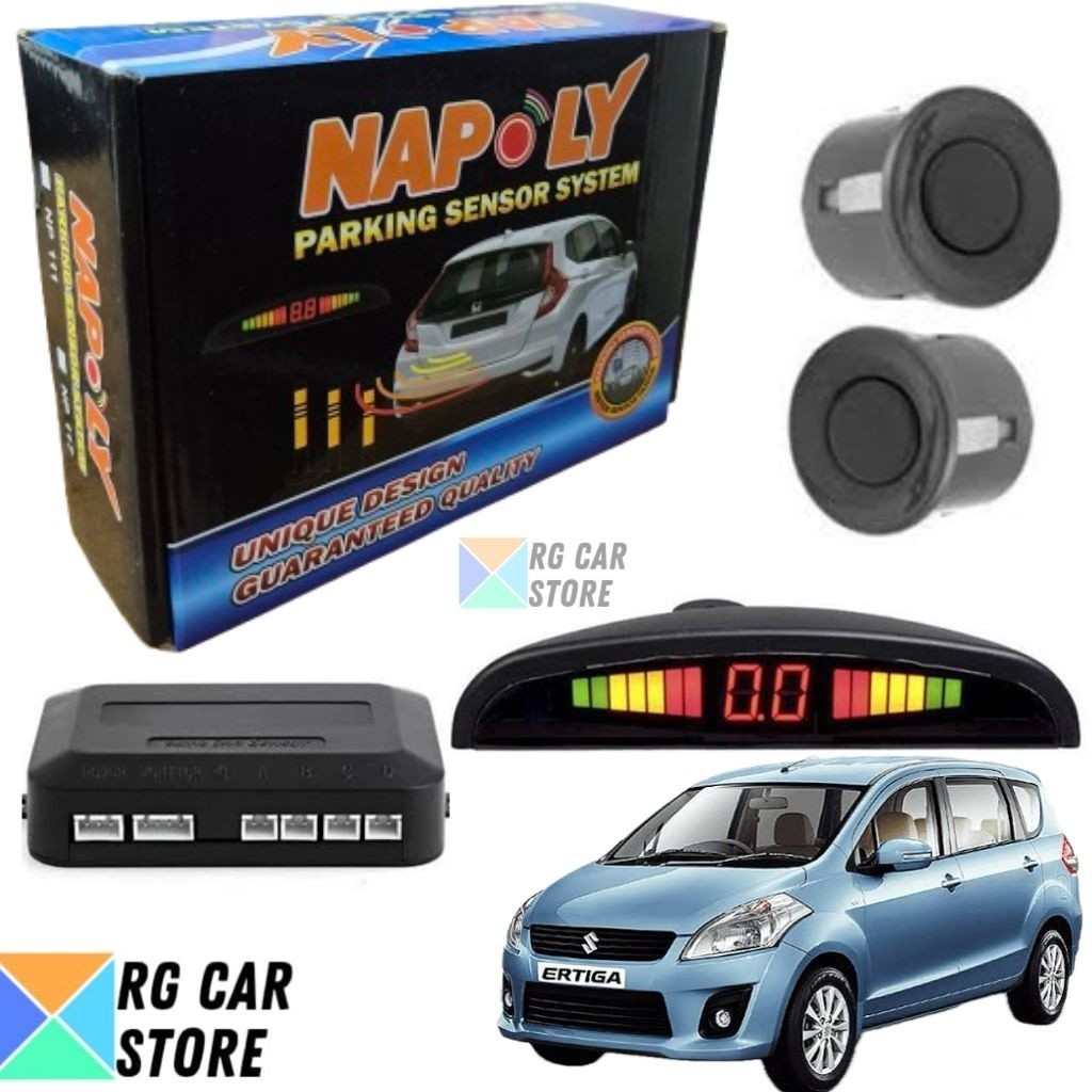 Sensor Parkir Mundur Ertiga 2012-2017 Layar Digital 12v Original Napoly