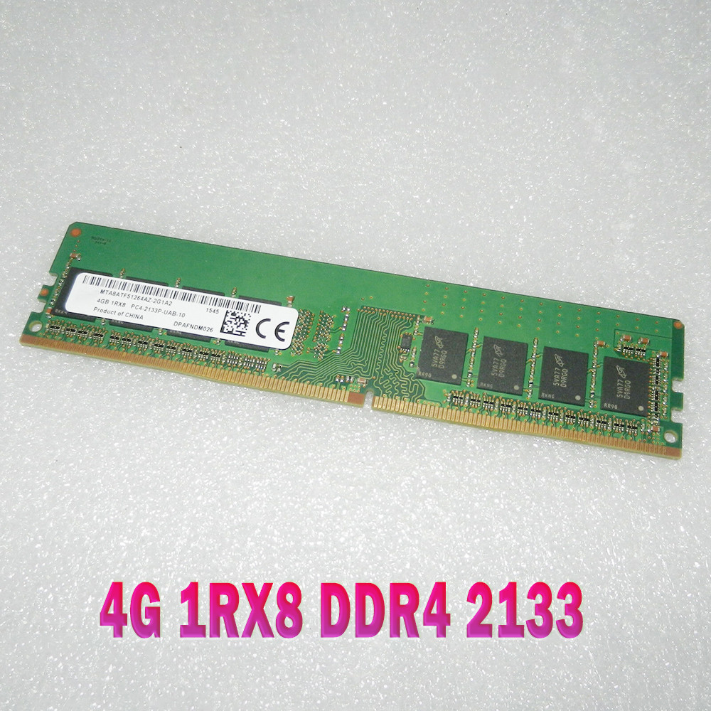 1PCS 4GB REG PC4-2133P Memory RAM High Quality Fast Ship 4G 1RX8 DDR4 2133