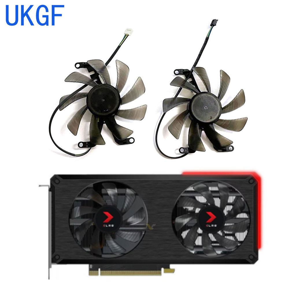 Brand new 85MM 4PIN RTX3060 3060TI GPU fan for PNY Geforce Rtx3060 3060ti XLR8 Revel EPIC-X dual fan