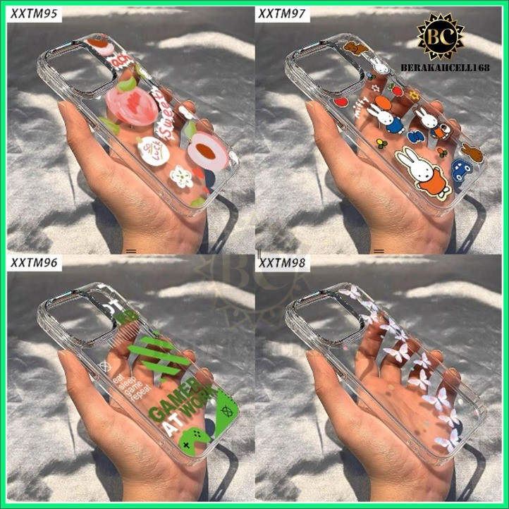 BCL168- CASE MILITARY MOTIF PEACH SWEET FOR SAMSUNG A07 A06 A05 A05S A04 A04E A04S A03 A03 CORE A03S