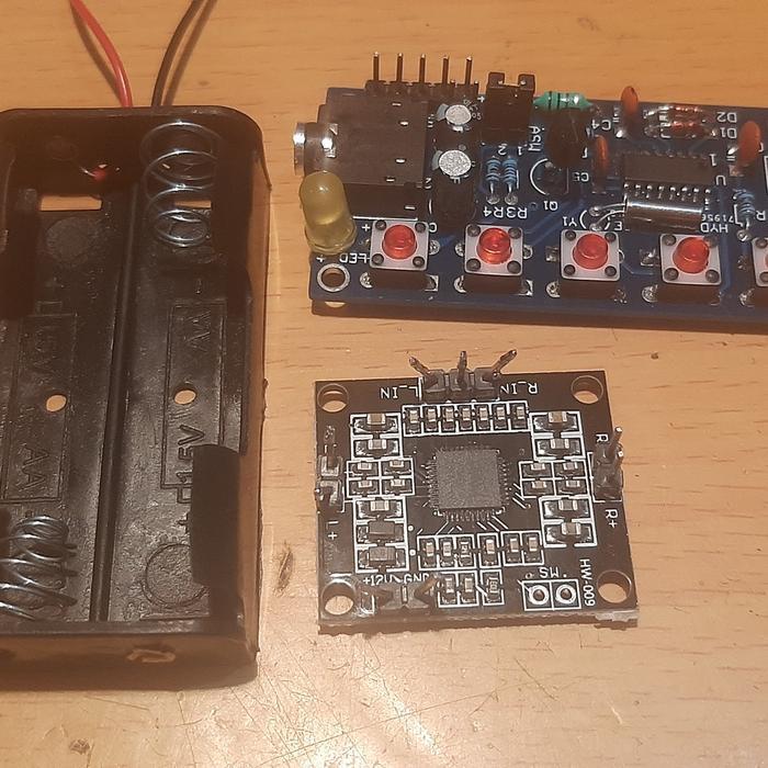 Kit Radio FM Receiver FM dan kit Amplifier stereo BEST