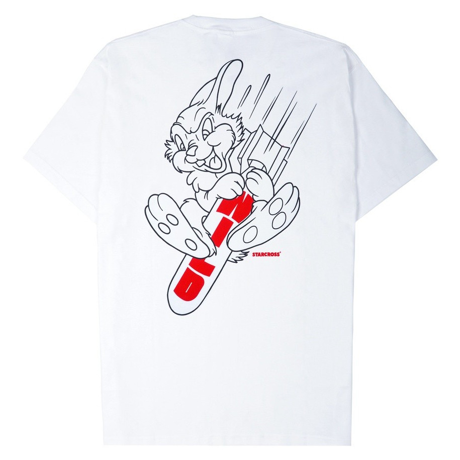 [COD] STARCROSS Kaos Pria - ROCKET BUNNY - White