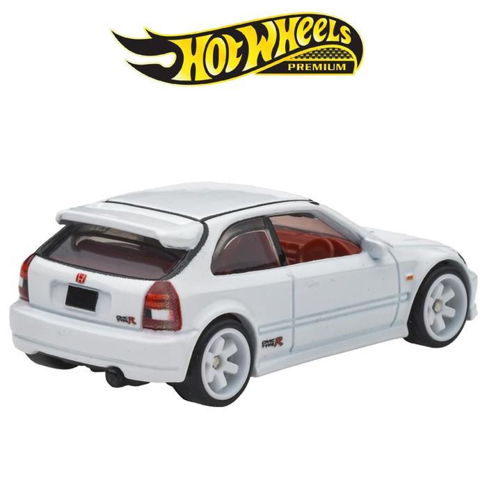Hot Wheels Premium New Loose Honda Civic Type R EK9 Putih Balap From Diorama