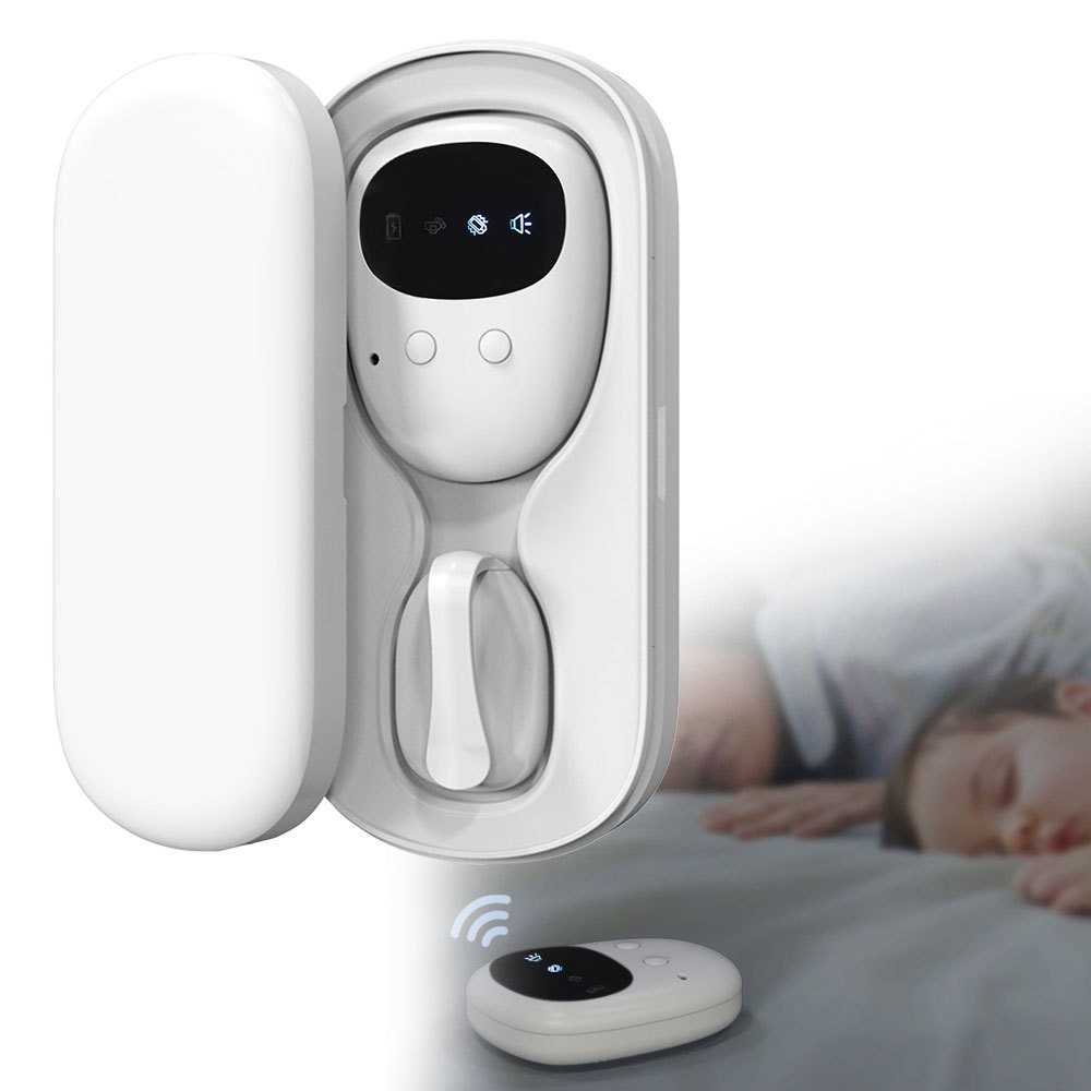 Wireless Bedwetting Alarm Pee Alarm with Receiver & amp Clipon Transmitter