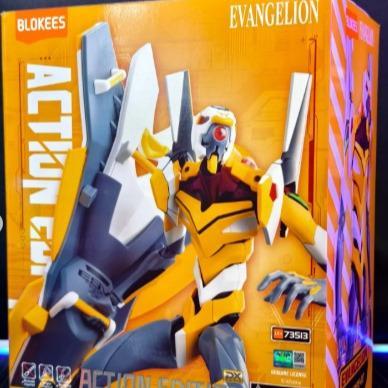 Blokees Action Edition Series Rebuild of Evangelion Evangelion Test Type-01 EVA-01 / model-02 EVA-02