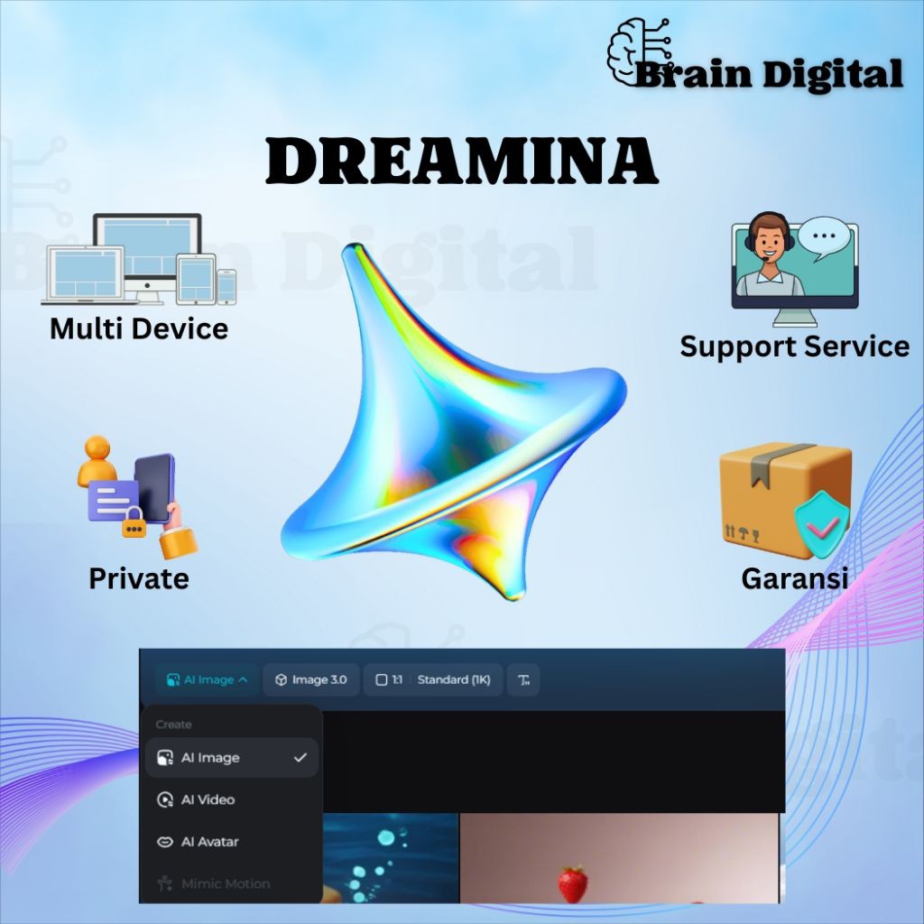 Dreamina Ai Premium - Generate Video & Image Garansi Langsung Pakai