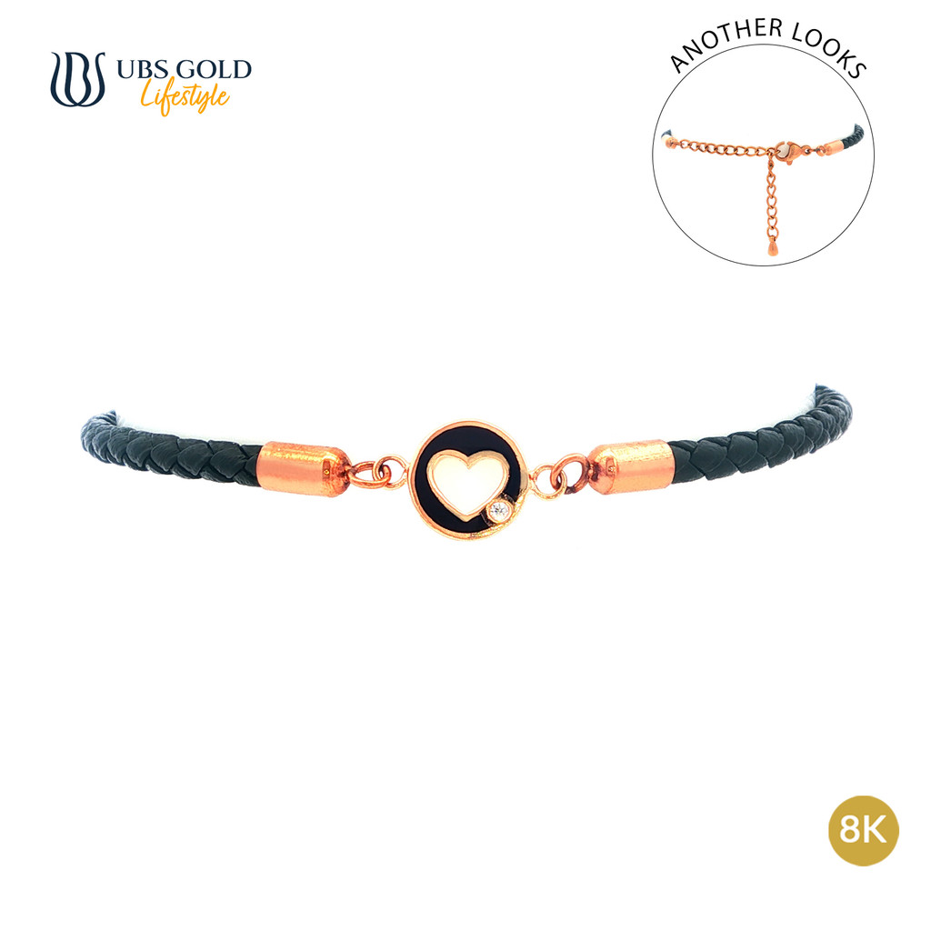UBS Gold Gelang Tali Emas Irene - Agp1763k - 8K