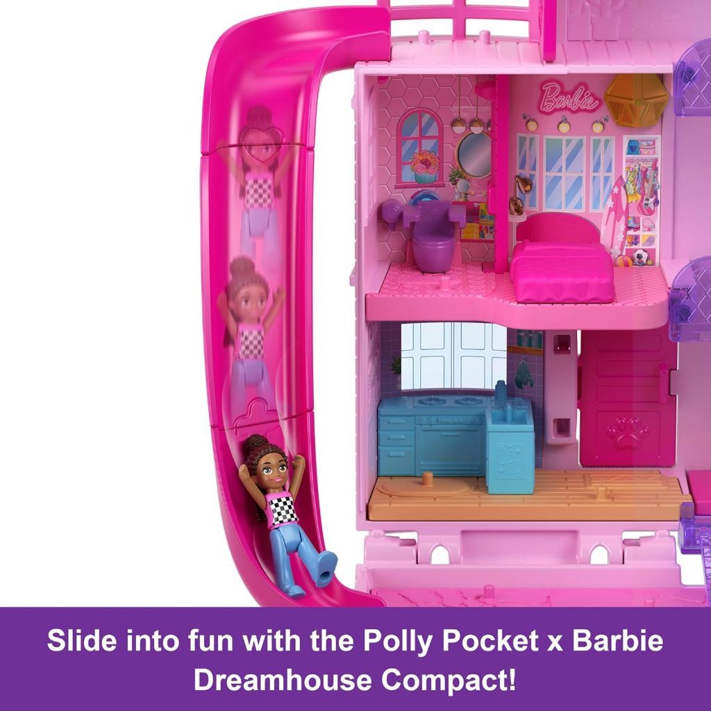 (Ready Stock) Polly Pocket Barbie Compact Playset