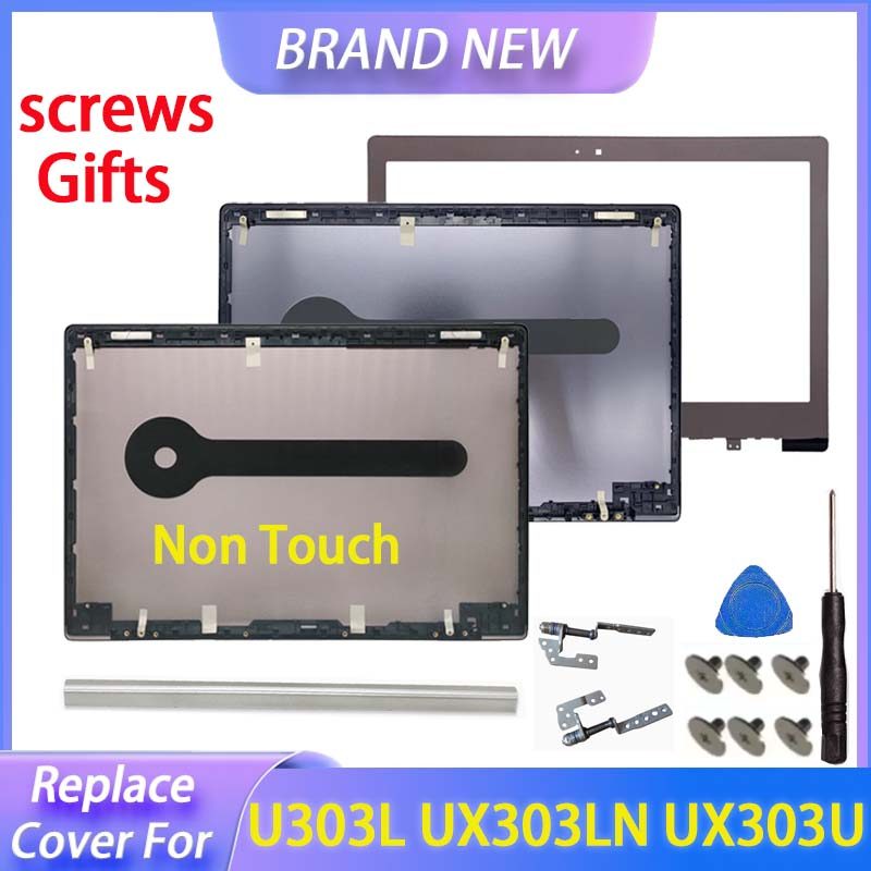 Replace Cover For UX303 UX303L UX303LA UX303 UX303U LCD Back Cover Front Bezel Hinges Hingecover Non