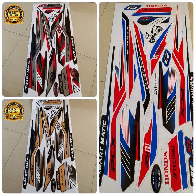 striping HONDA PCX 150 NEW LOKAL THAILAND THAILOOK MOTHAI