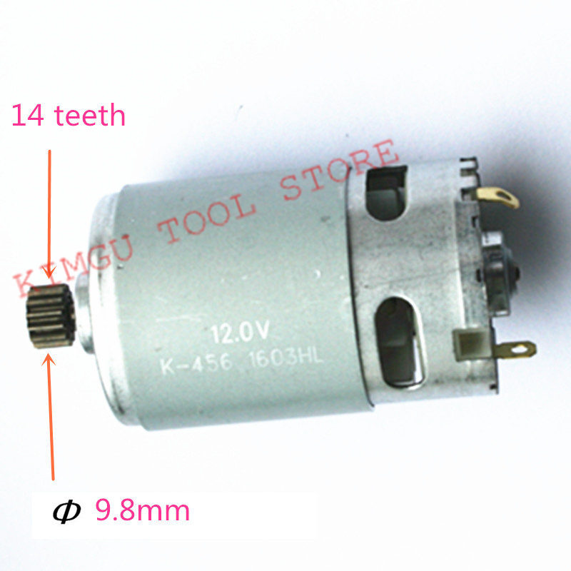 14 Teeth DC 12V Motor Reacement for MAKITA 629821-7 8270D 8270DWE 8271DWE 8271D 8270DWP 6271D 6270D 