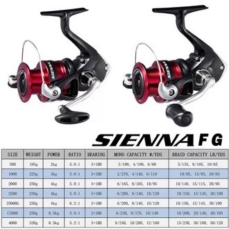 Reel Shimano Sienna