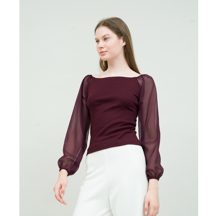 (CasaVista) TOP KOREA TANGAN CHIFFON