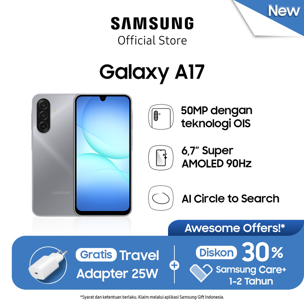 Samsung Galaxy A17 8/128GB - Gray