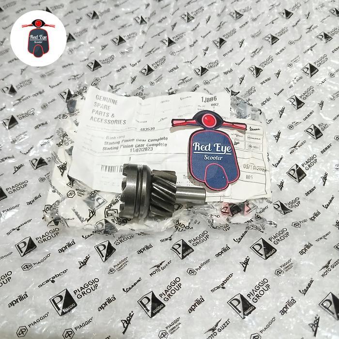 Starting Pinion Gear Vespa LX 483539 SAW27