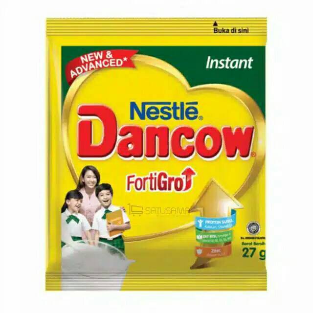 Susu Dancow Putih Sachet - 27 gram