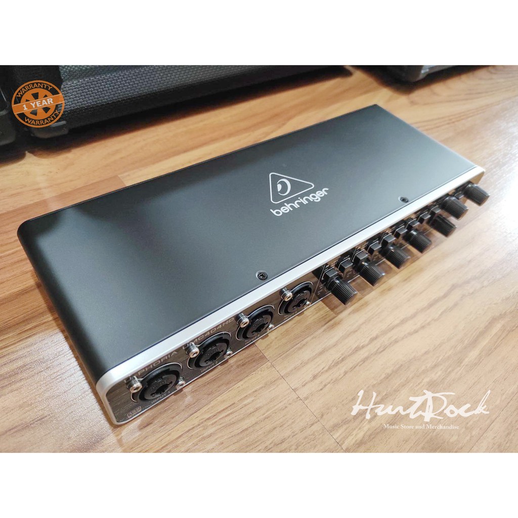 Behringer UMC404 HD Soundcard 4 Chanel Input 24-Bit