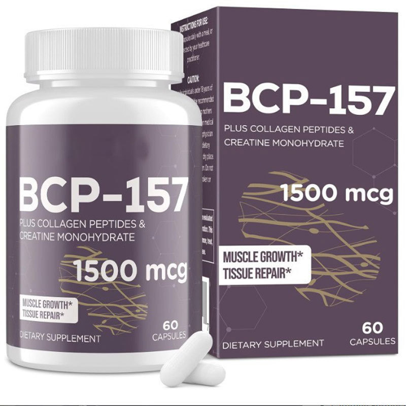 BPC-157 + Kolagen & Kreatin - Percepat Pemulihan Otot, Sendi & Jaringan 60 Kapsul CO875-lcl