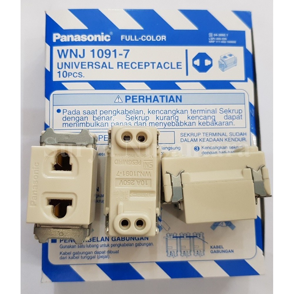 Stop Kontak Colokan Listrik Tanam Panasonic WNJ 1091