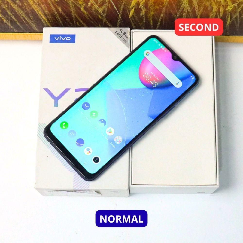 VIVO Y20 2021 4/64 GB HP SECOND ORIGINAL SINAR MUTIARA CELL