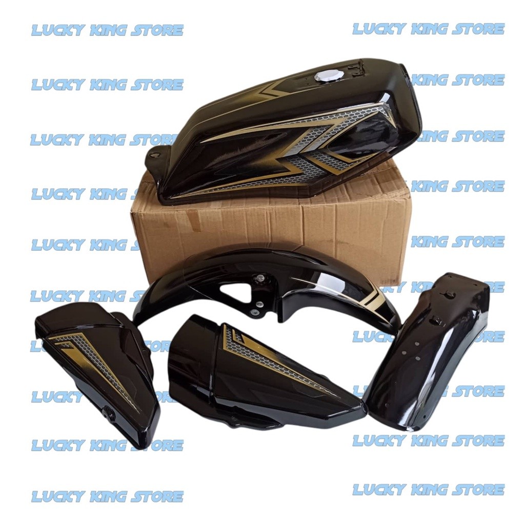 body set rx king atau tangki set rx king se 2003 WARNA HITAM