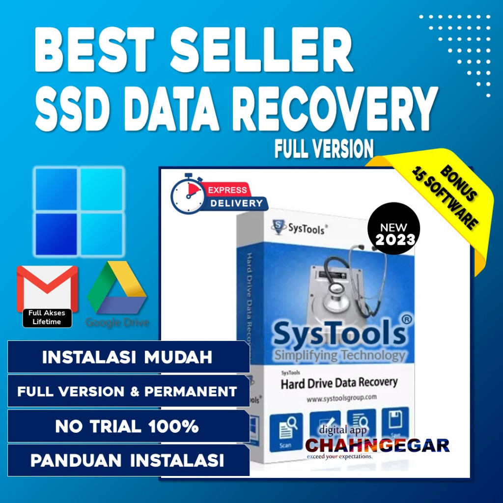 SysTools SSD Data Recovery 2023 Software Pemulih SSD Terbaik Hardisk Data Recovery