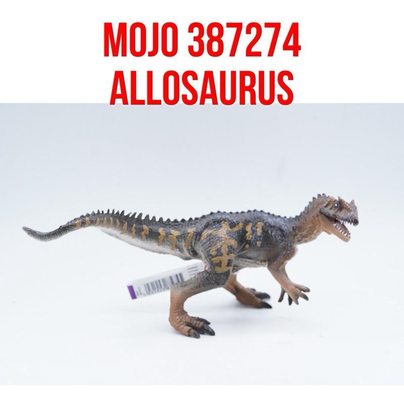 MOJO 387274 Allosaurus Jurassic Prehistoric Dinosaur Dinosaurs Dino Dinosaurus Mainan Figure Binatan