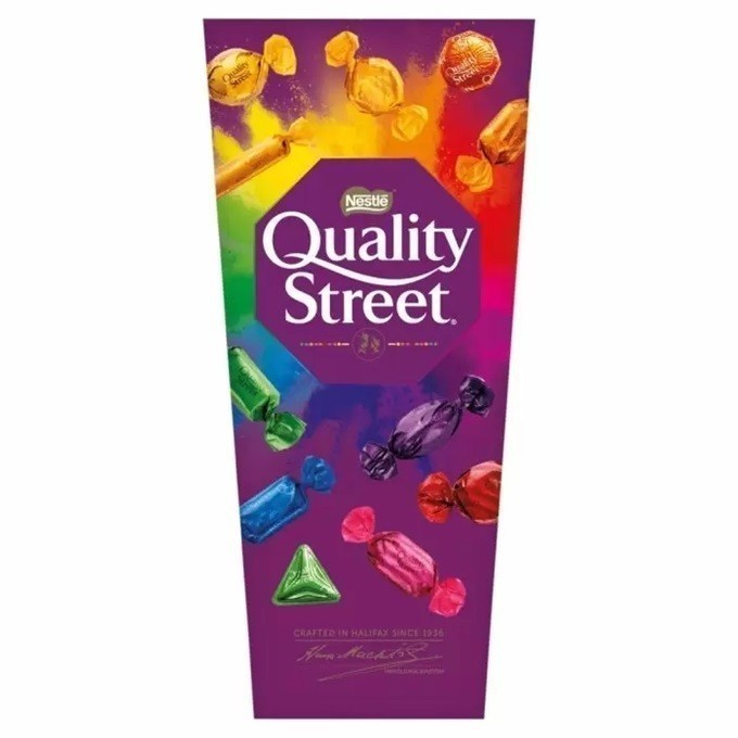 Coklat Nestle Quality Street 220gram asal Eropa